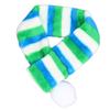 Christmas Pet Scarf Warm Cozy Dog Winter Striped Scarf for Family Shooting Birthday Party55cm /