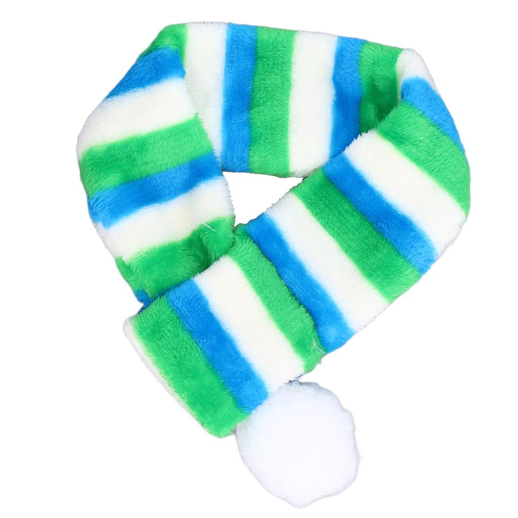 Christmas Pet Scarf Warm Cozy Dog Winter Striped Scarf for Family Shooting Birthday Party55cm /