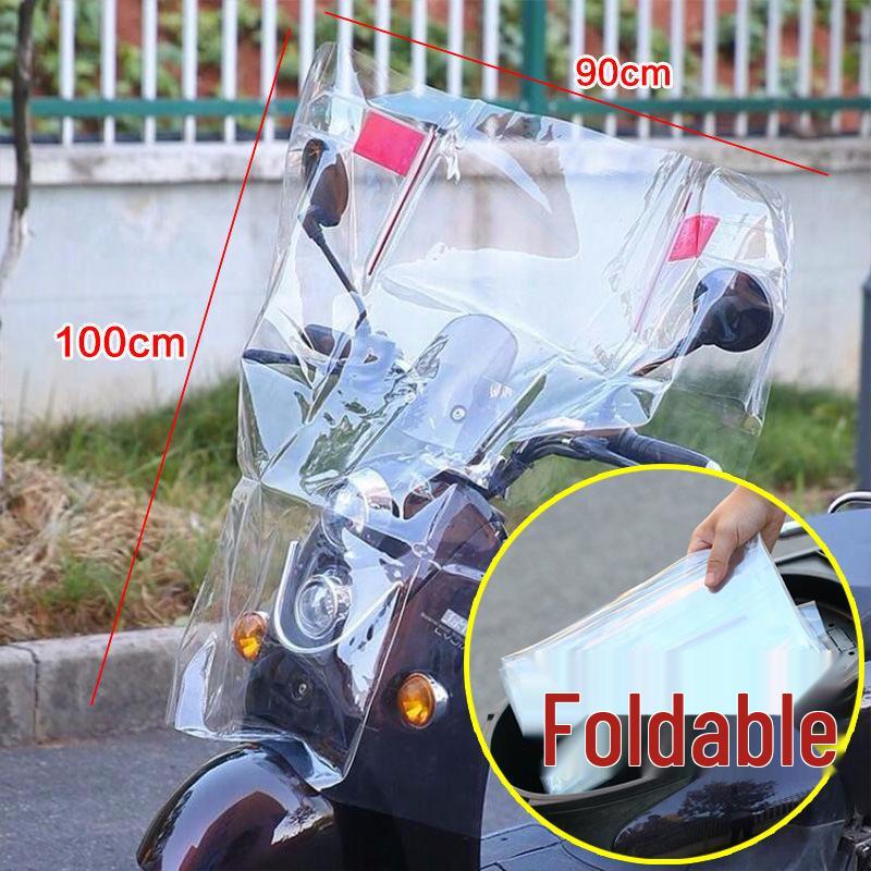 

Extended Height Transparent PC Windshield for Electric Motorcycles and Tricycles