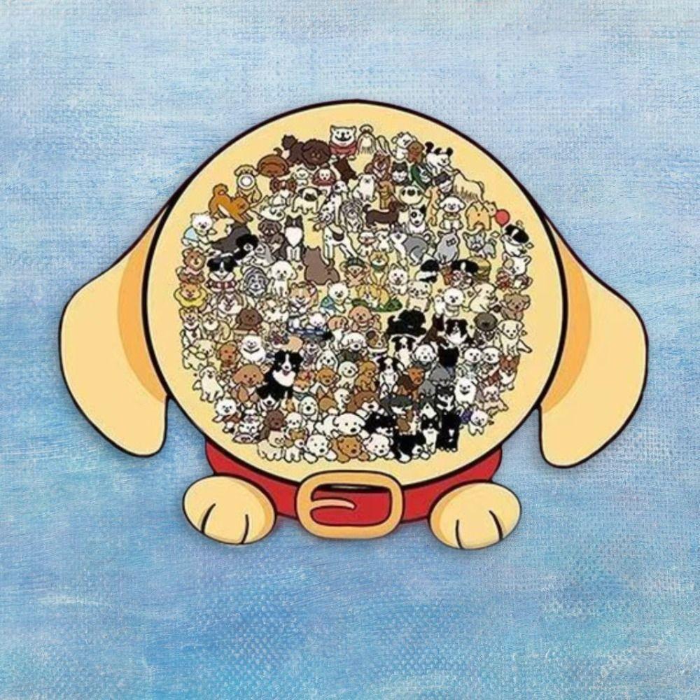 Brain Burning Animal Jigsaw Irregular Puppy Puzzle Dog Wooden Puzzle Adult Youth