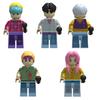 @ Kpop Demon Hunters Mini Action Figure Building Blocks Toy Peripherals Desk Decoration Collection Figures Toy Christmas Gift
