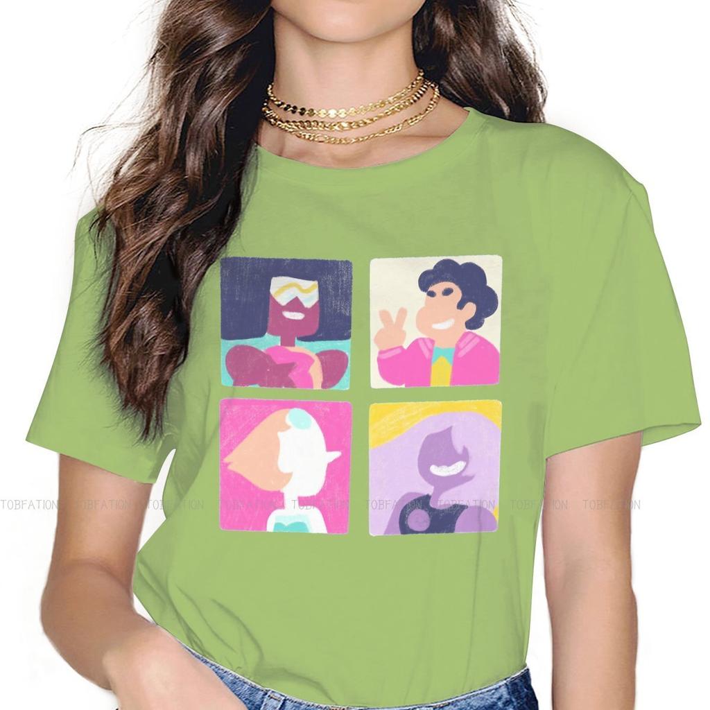 Steven Universe Animation Science Fiction Tshirt For Unisex Girl 5xl Crystal Gems Boxes Humor Leisure Sweatshirts T Shirt Novelty