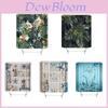 Elegant Flower Bird Water Polyester Shower Curtain For Stylish Bathroom Decor
