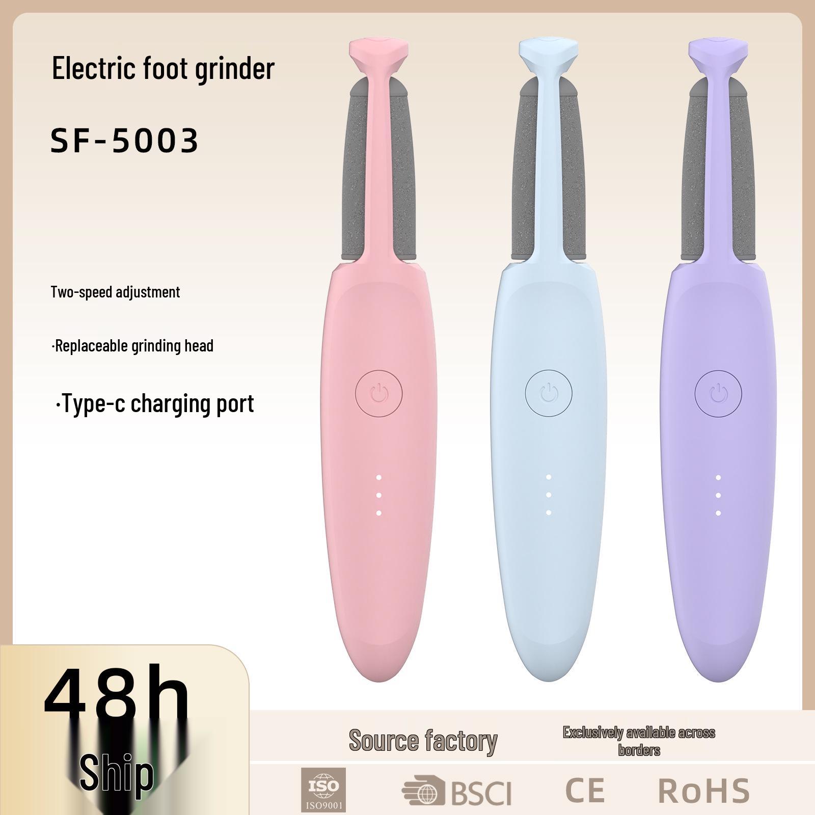USB Rechargeable Electric Foot File & Callus Remover Rechargeable