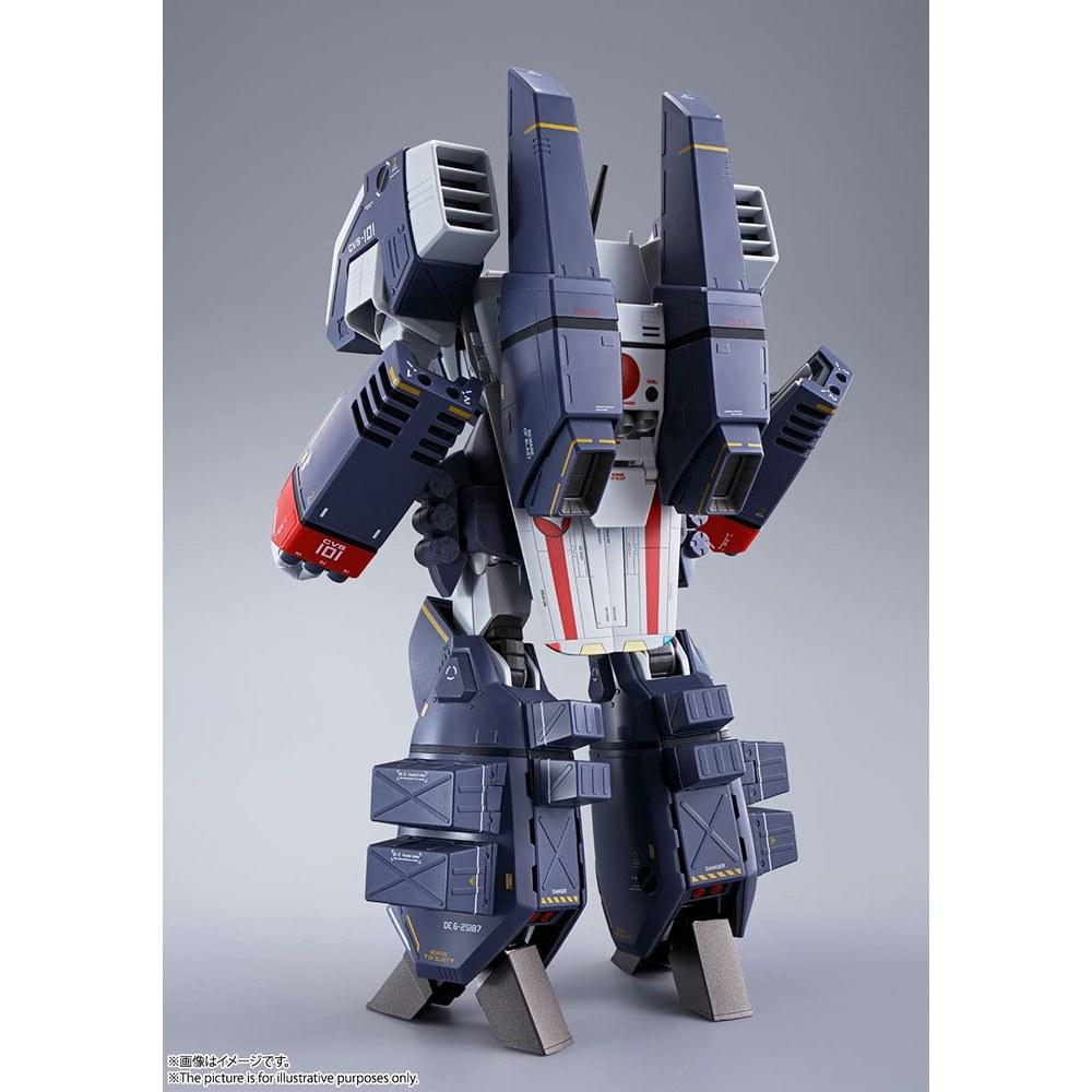 Tamashii Nations DX Chogokin Super Dimension Fortress Macross VF-1J Armored Valkyrie Hikaru Ichijo 280mm ABS Die-cast PVC Movable Figure