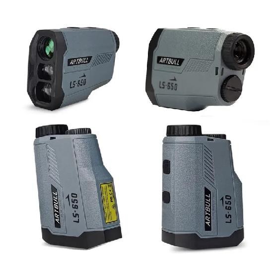 1000m Laser Rangefinder Hunting Outdoor 650m Golf Rangefinder Telescope with Flag-Lock Slope Adjusted Distance Meter