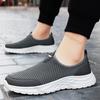 Men Casual Shoes 2026 Summer New Mesh Breathable Fashion Slip on Flats Lightweight Comfortable Height Increase Non Slip Sneakers