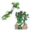 Resin Reptile Plants Lifelike Terrarium Plant for Tank Decor Naural Appearance