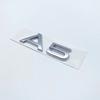 2026 3D Chrome Glossy Black ABS TDI TFSI Car Rear Emblem Sticker for Audi A1 A3 A4 A5 A6 A6L A7 A8 S3 S6 Q3 Q5 Q7 TT S RS
