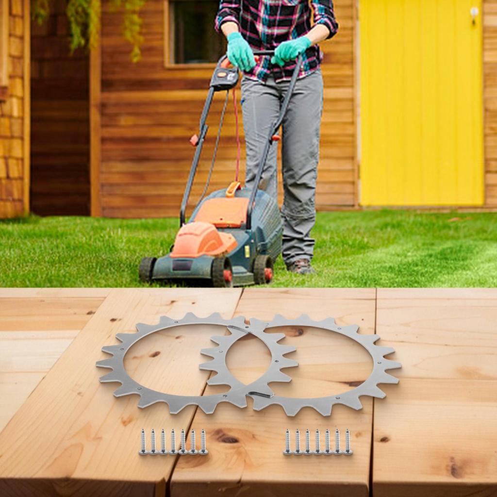 Easy Installation Lawn Mowing Wheels Improved Traction
