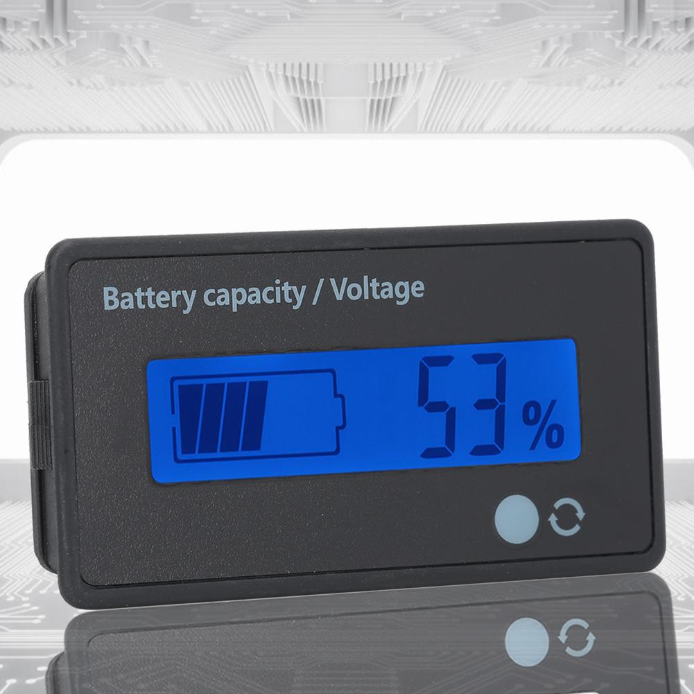 GY 6GD PCB HTN Battery Capacity Monitor Indicator LCD Display with Flashing Alarm 12 84V