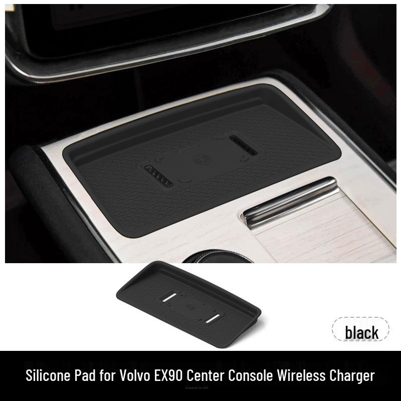 Volvo EX90 25-27 Model Silicone Wireless Charging Anti-slip Dustproof Car Mat