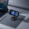 Foldable 15W inductive charger with 20W wall charger and USB-C cable - black
