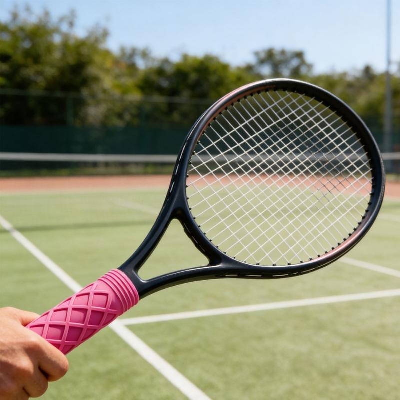 Silicone Pickles Ball Paddles Grip Cover NonSlip Pickles Ball Racket Handle Sleeve For Enhances Comfortable Enduring