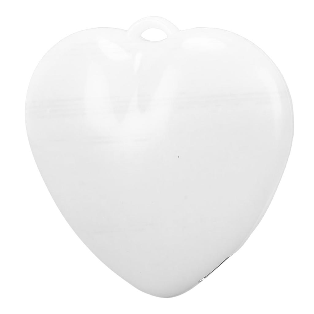 Portfel Torebka w Kształcie Serca LED Breloczek USB Ładowalny Światło do Torebki Plecaka