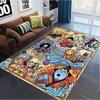 Anime One-Piece Carpet Rug for Living Room Bedroom Home Sofa Decoration,Kids play Non-slip Floor Mat