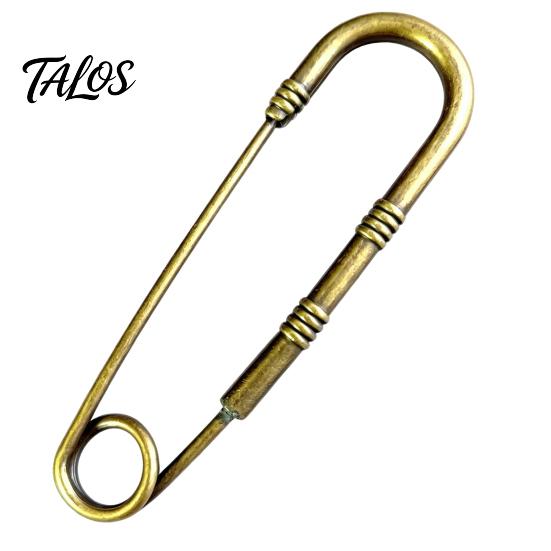 Coats Decorative Pin Vintage Bronze Safety Pin, Large Feather Bird Leaf Flower Lapel Elegant Men Women Brooch for Coats, Jackets, Hats, Bags Design