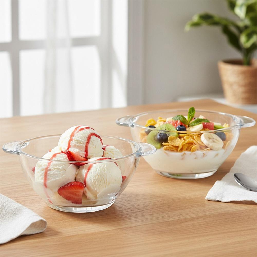 Glass Bouillon Bowls 420 Ml 12 Pcs.