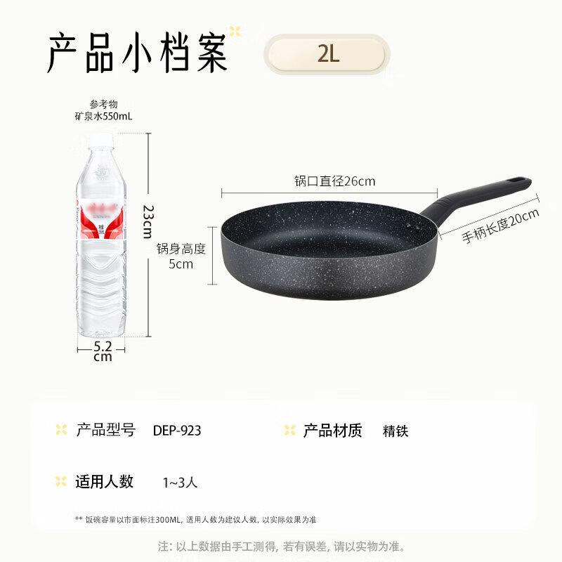Debo Non-stick Fine Iron Frying Pan