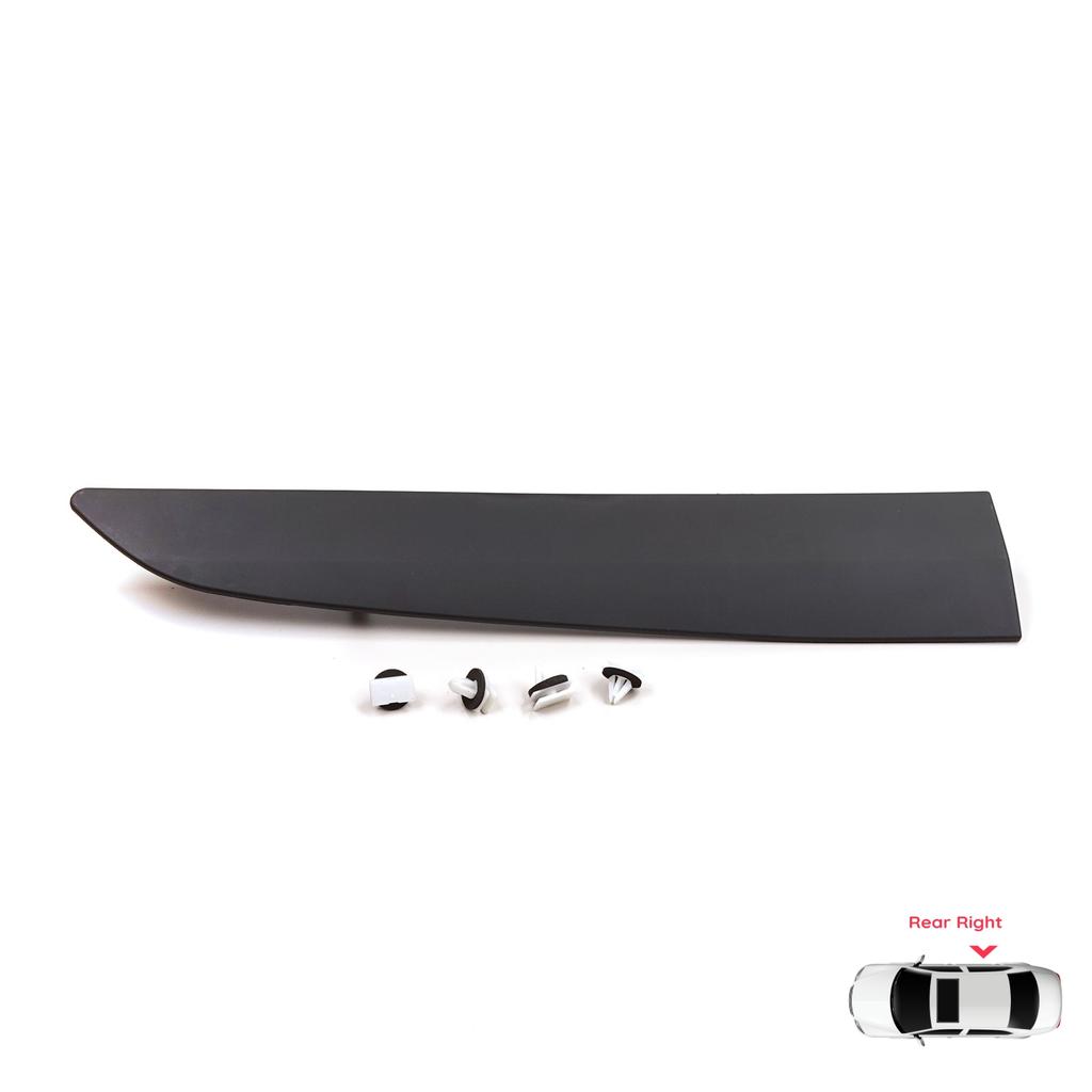 ESP1218-2 Hintere Rechte Schiebetür Zierleisten Panel für Ford Transit Tourneo Courier MK1 B460 2014-2023 1854158