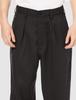 Lee Easy Pants Wide Leg Loose Small [Official] Pants, Fit, Men's, Black,