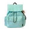 Schoolbag women's backpack 1011 new simple high-value ins style student schoolbag large-capacity drawstring travel backpack