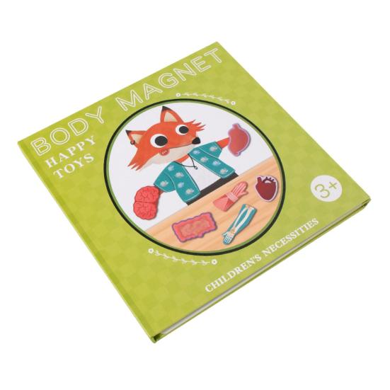 

Магнитная книга-головоломка «Структура тела», деревянная дошкольная обучающая головоломка «Части тела»
