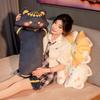 Cute Cat Long Throw Pillow Plush Toy Doll Cat Doll Home Sofa Pillow Rag Doll