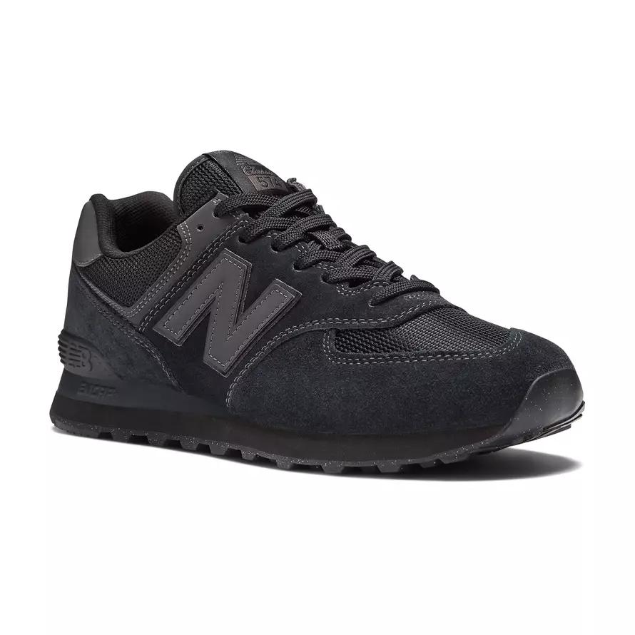 Sneakers da uomo New Balance 574 ENCAP scarpe sportive scamosciate nere (ML574EVE)