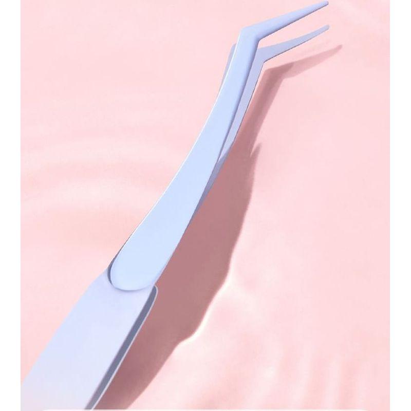 Jesireca - Stainless Steel False Eyelashes Tweezers