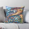 Spring Harbour Tenby Daffodils Square Pillowcase Polyester Linen Velvet Printed Zip Decor Pillow Case Car Cushion Cover X
