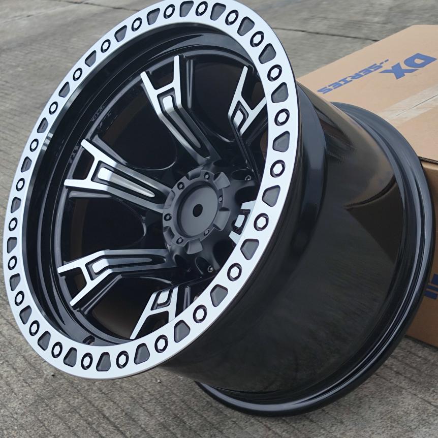 Hot Selling Custom 15 Inch Cast Wheels Pcd 6-139.7mm 5-114.3 Mm 5-139.7mm ET-44 Passenger Car Wheels Multi Spoke New Product