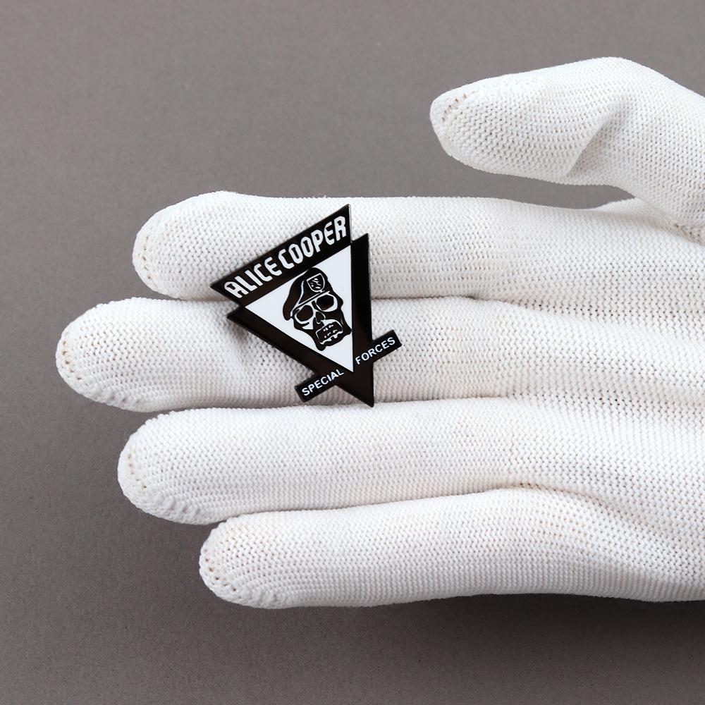 Alice Cooper "Special Forces" Album Anstecknadel Abzeichen - Rock Sänger Band Merchandise Zubehör