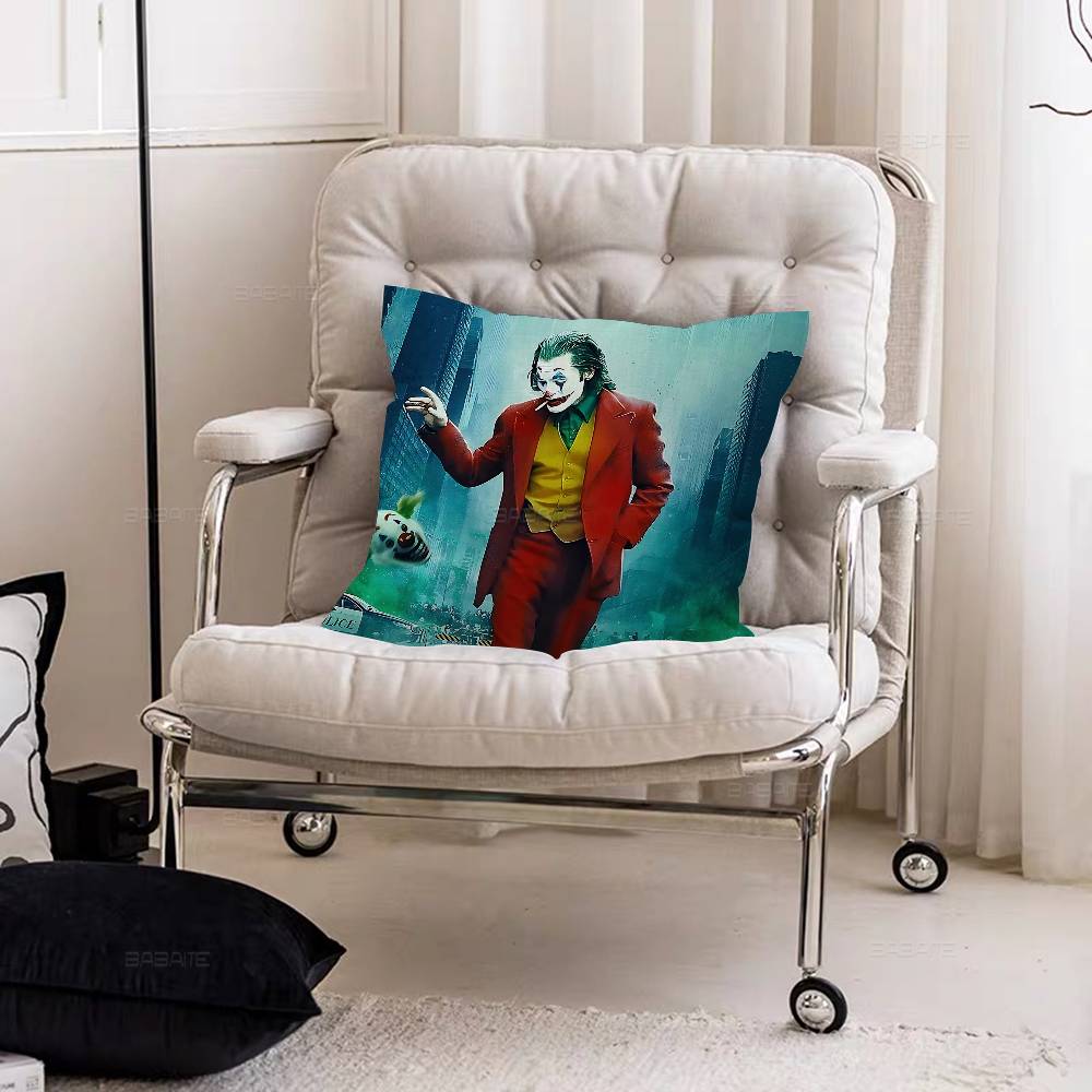 Thriller JJoker Cushion Cover Polyester Sofa Cushions Decorative Throw Pillows Home Decoration Pillowcover