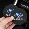 2Pcs Car Anti Slip Mat Coaster Water Cup Slot For Subaru Outback Ascent Levorg Smart Forester Impreza Tribeca Legacy STI Mpreza Y4