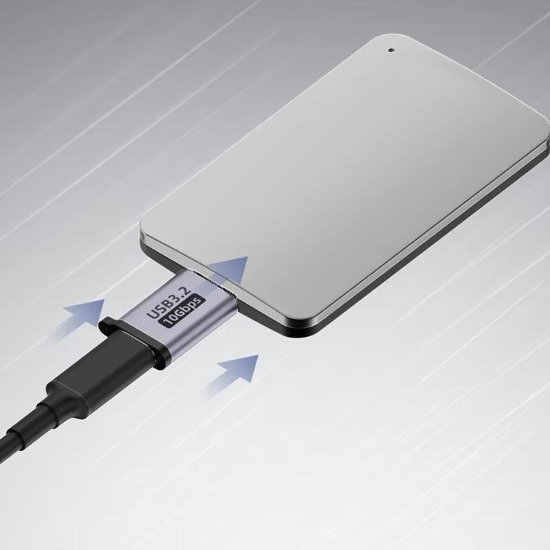Micro B USB C 3.0 Male To Type C Female Adapter Type-C USB3.0 Micro B Connector for External Hard Drive Disk HDD Cable Adapter
