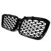 Diamantoptik Frontstoßstange Nierengrill für BMW X3 G01 X4 G02 2022 2023 2024 M40i sDrive20i M Sport Mittelgitter Gitter
