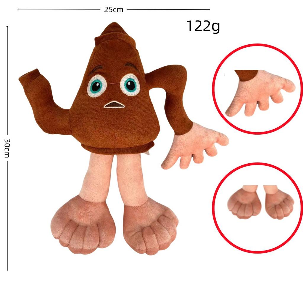 Tungtungsahur Shark AI American Shan Hai Jing Parody Plush Toy Doll