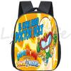 New Super Zings Kindergarten Bag Cartoon Game Superzings Backpack for Boys Girls Children School Bags Kids Daily Bookbag Mochila