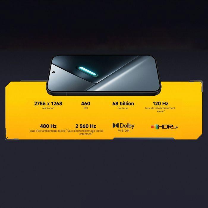 Smartphone Xiaomi POCO X8 Pro 5G 8Go Ram 256Go Noir Dimensity 8500-Ultra Capteur Sony IMX882 de 50 Mpx avec OIS 6500mAh - Very good condition