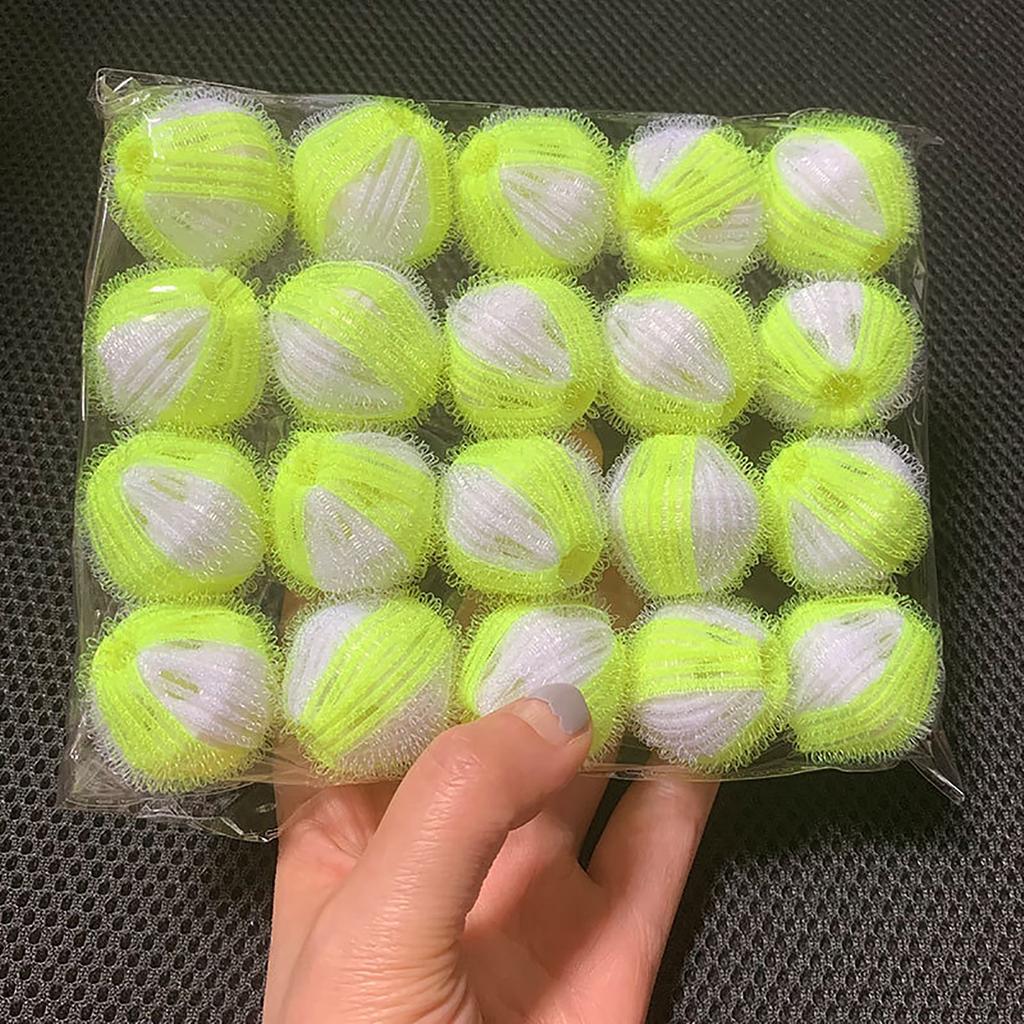 Nylon Cleaning Ball, Anti-entanglement Washing Ball, Absorbs Hair, Physical Decontamination Laundry Ball
