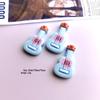 Bright Surface Flower Resin Accessories: DIY Cream Glue Hair Clip & Phone Case Stickers