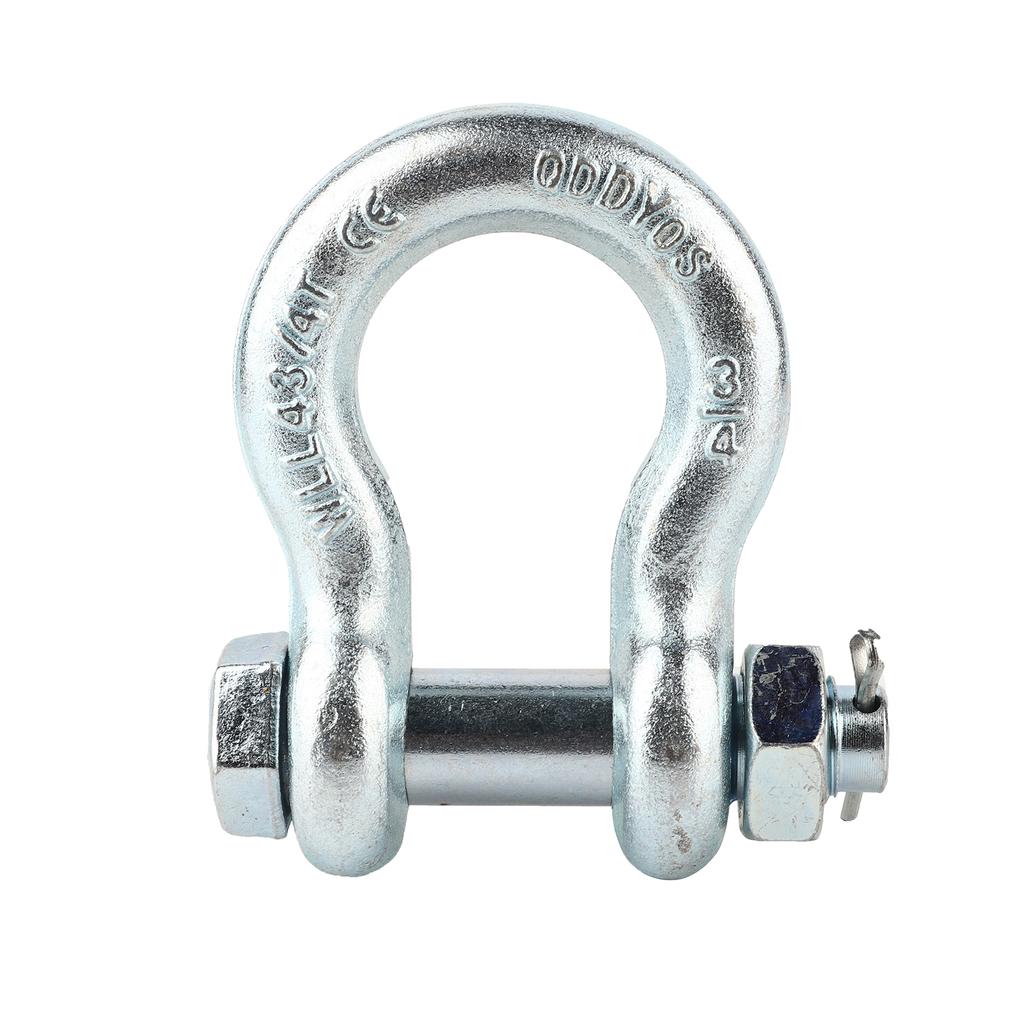 Anchor Shackle Heavy Duty Alloy Steel Bow Type with Nut Ship Lifting Machine Parts1Pc 4.75t Anchor
