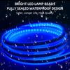 150cm LED Daytime Running Light Scan Starting Car Hood Decorative Lights DRL Auto Engine Hood Guide Decorative Ambient Lamp 12V Dome Lights 6
