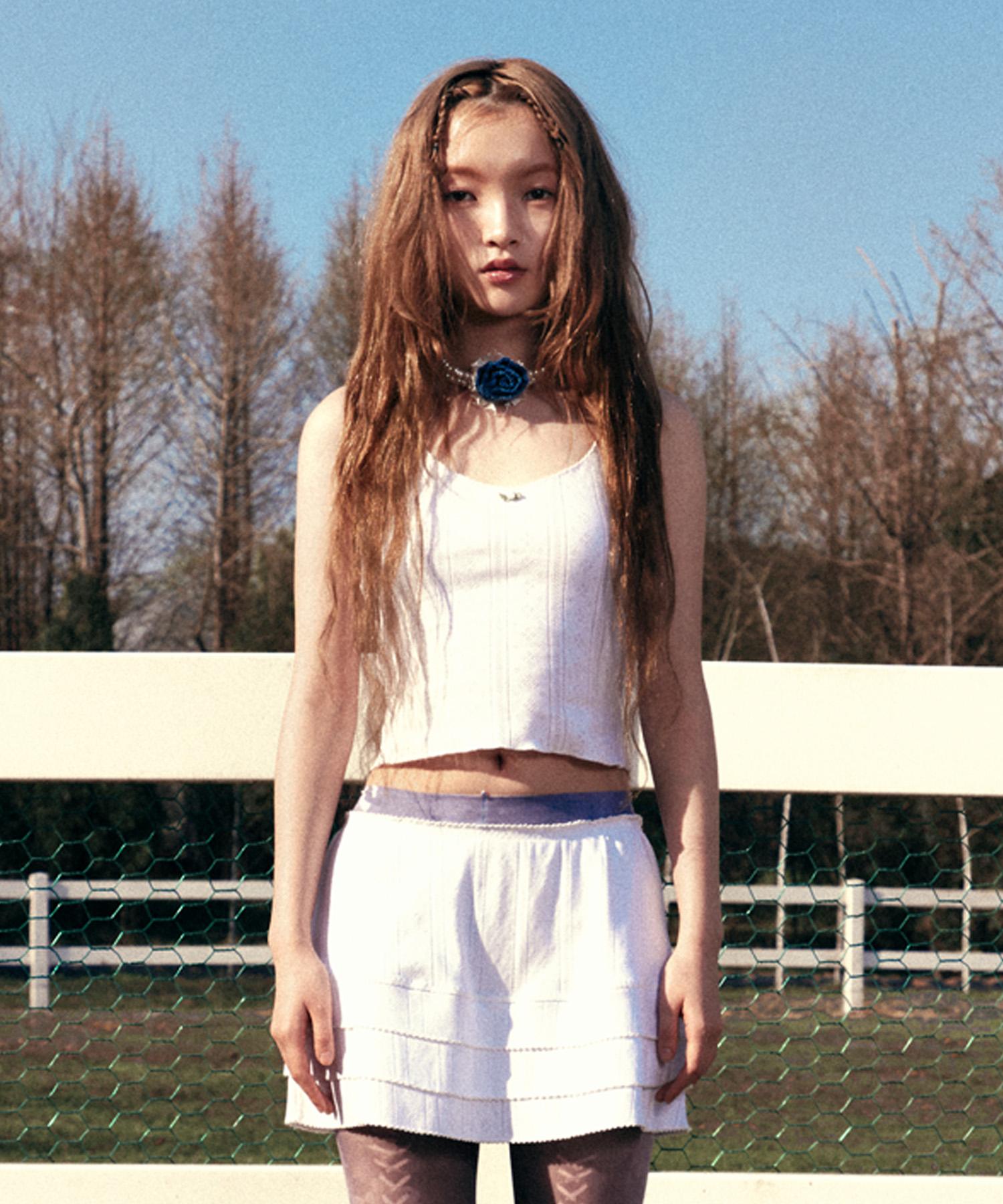 Yuhee Eyelet Sleeveless White White/Free