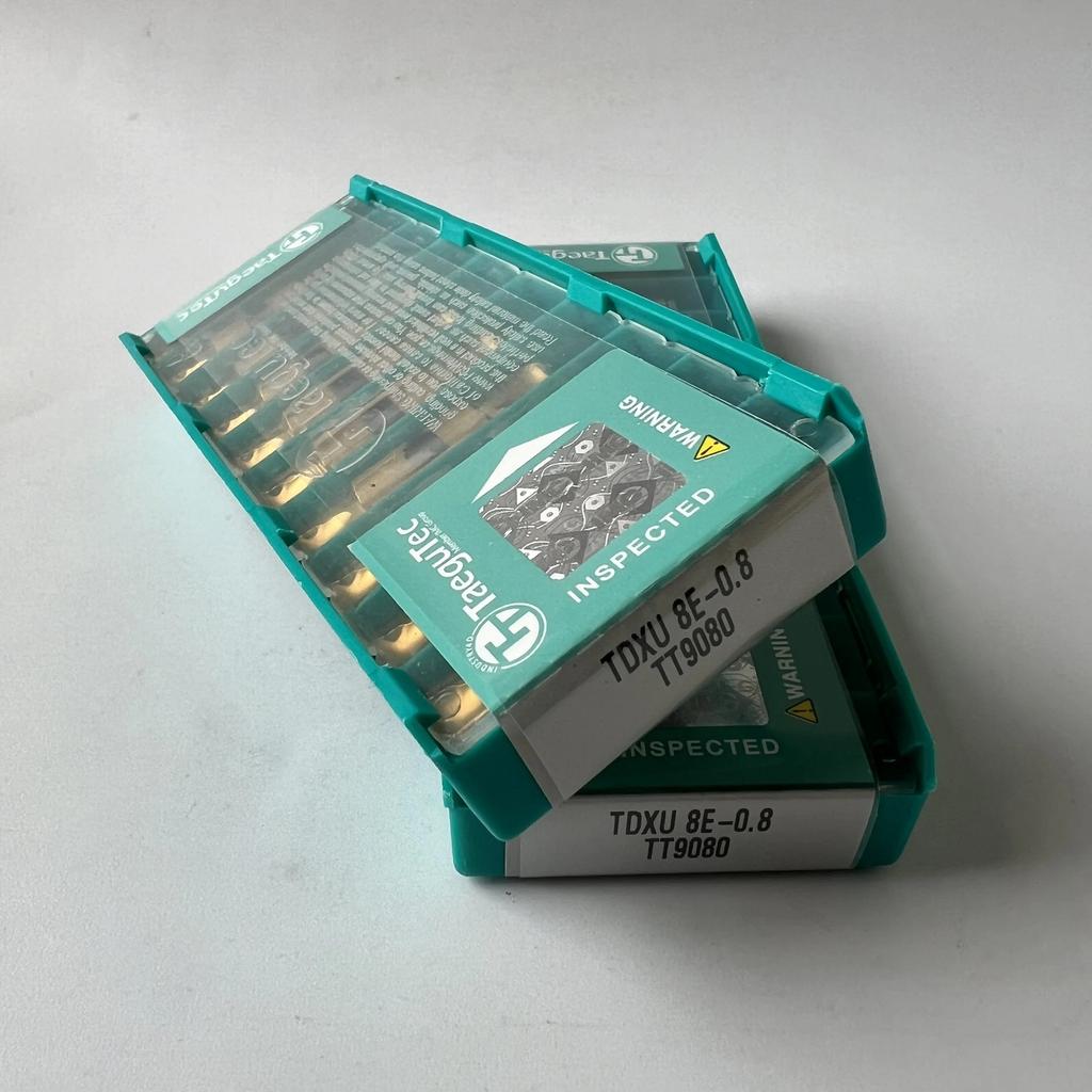 TaeguTec / TDXU8E-0.8 TT9080 /  Industrial indexable Carbide Inserts 10 Pcs
