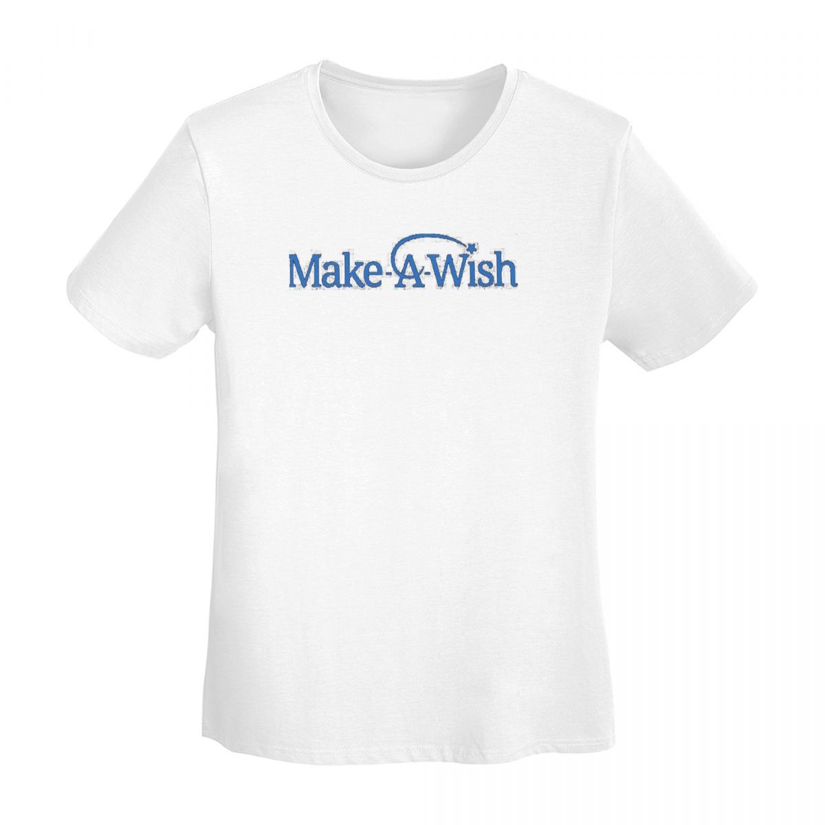 

Make A Wish Foundation Of America TShirt Women Short Sleeve T Shirts ONeck Clothes Cotton Summer Tees Streetwear S