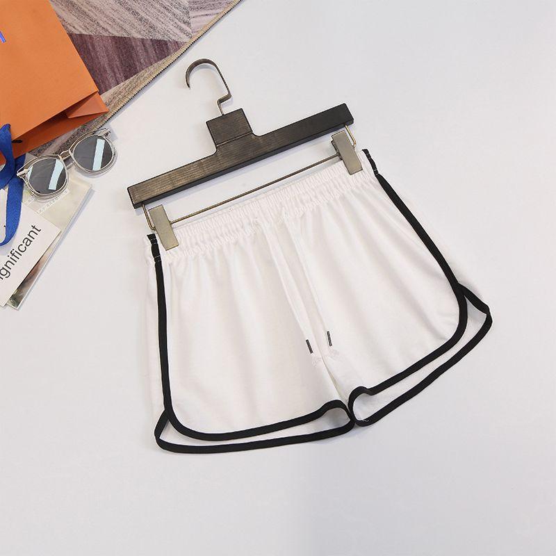 Women's Sports Shorts Spring and Summer Edging Pants Plus Size Loose and Slimming Student Wide-leg Casual Pants