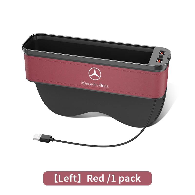 Crpmy8 2025 Hot Mercedes Benz A C E S R V Class Sprinter Vito CLA CLS SLK GLA GLC GLS GLK ML Car USB Charging Multifunction Crevice Sto