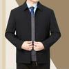 Frühlings- und Herbstjacke Business Casual Jacke Revers Mode Herren Executive Jacke